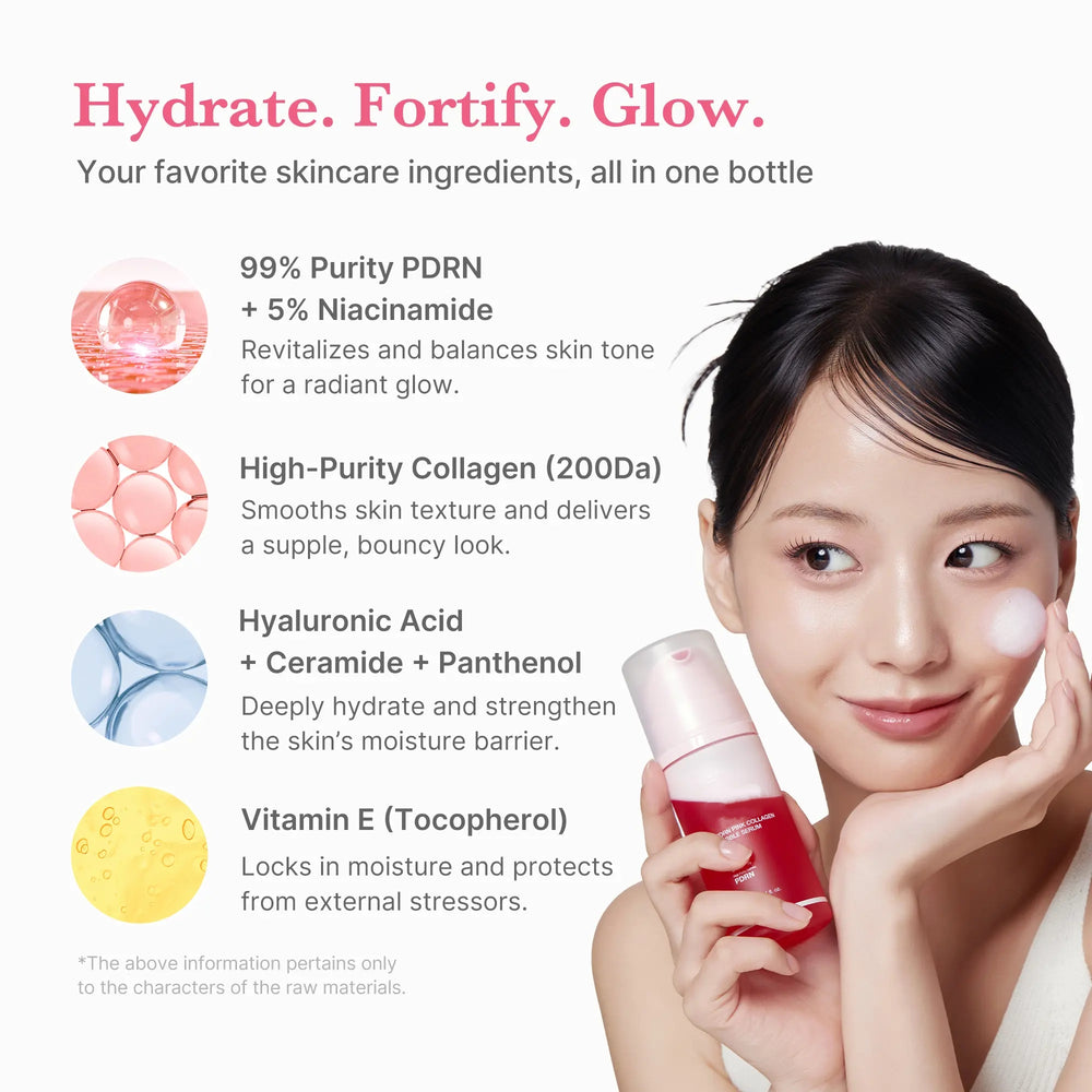 PDRN Pink Collagen Bubble Serum ingredients