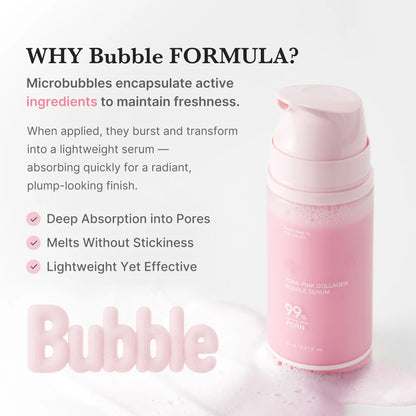 PDRN Pink Collagen Bubble Serum