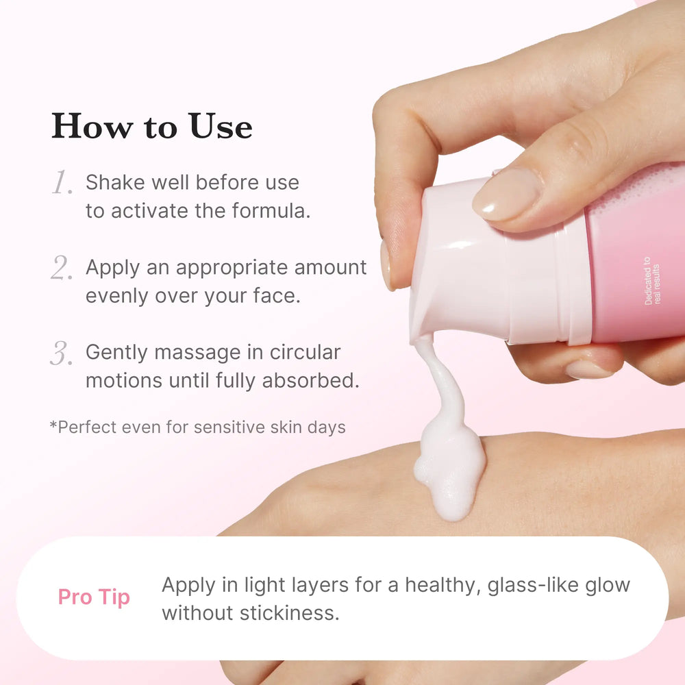 How to use PDRN Pink Collagen Bubble Serum